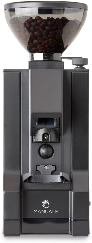 Diletta Mio Espresso Machine (Black) and Eureka Mignon Notte Grinder Bundle