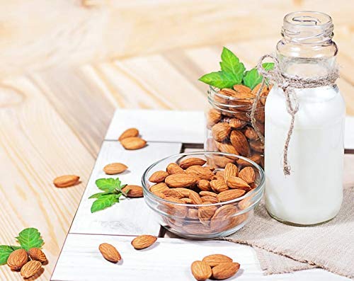 Food to Live California Almonds, 1 Pound – Supreme, Whole, Raw, Unsalted, Unroasted Nuts, Natural.