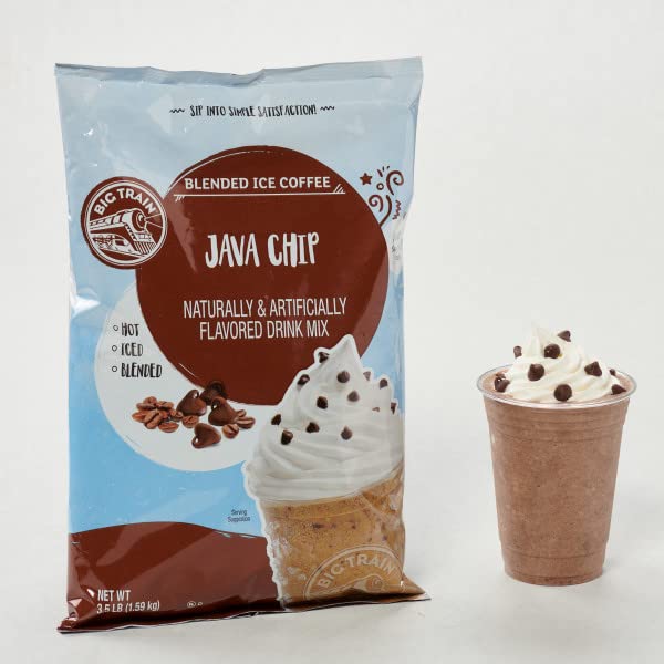 Big Train Java Chip Blended Ice Coffee Beverage Mix, 3.5 Pound (Pack of 1)