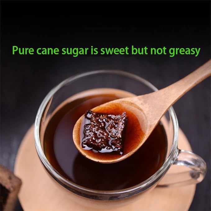 handmade dark brown sugar period 250g 8.81oz