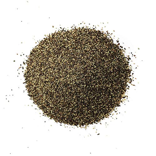 Spiceology - 18 Mesh Ground Black Pepper - Semi-Coarse - For Use On: Beef, Pork, Chicken, Fish