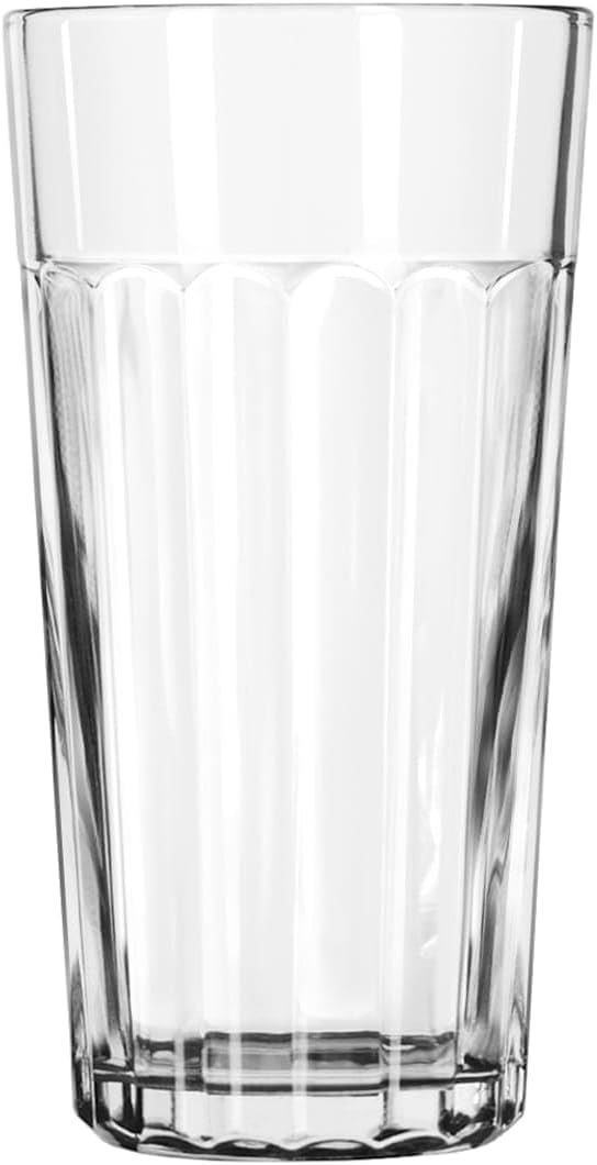 Libbey 15645, Duratuff Panel Tumbler Glass, 24 Ounce (15645LIB) Category: Iced Tea and Soda Glasses