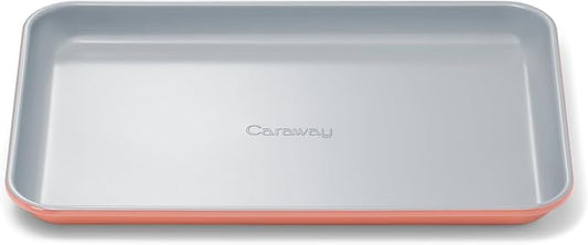 Caraway Nonstick Ceramic Small Baking Sheet (9x13”) – Non-Toxic, PTFE & PFOA Free – Oven Safe