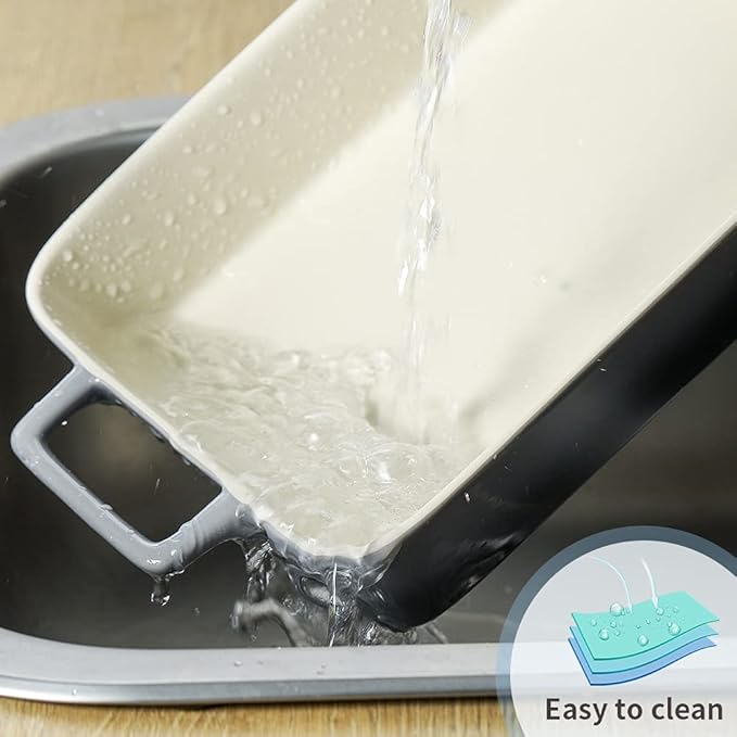 KOOV Bakeware Set, Ceramic Baking Dish, Rectangular Baking Pans for Cooking, Cake Dinner, Kitchen
