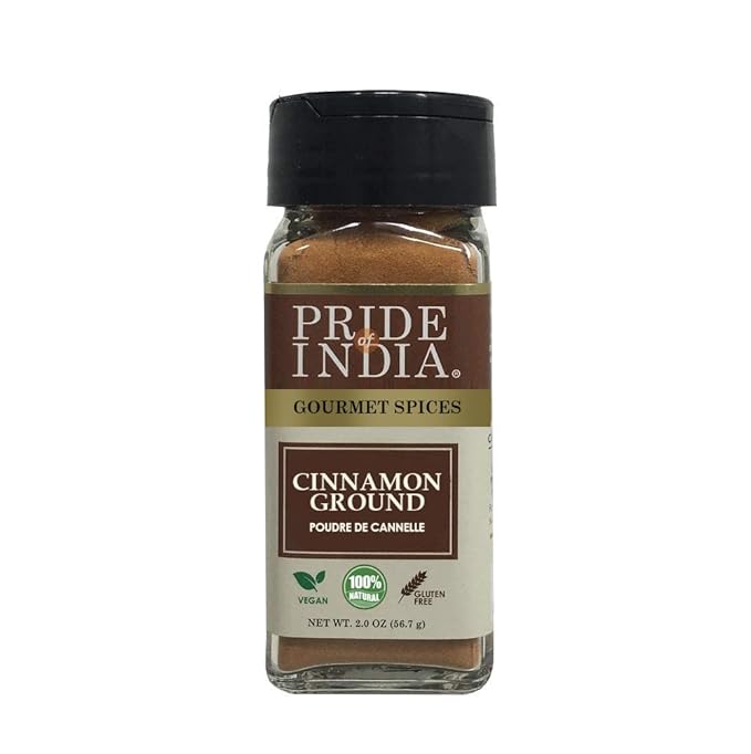 Pride of India – Natural Cinnamon Ground – Pure & Fresh – Gourmet Spice – Perfect for sweet &