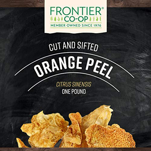 Frontier Co-op Cut and Sifted Orange Peel 1lb