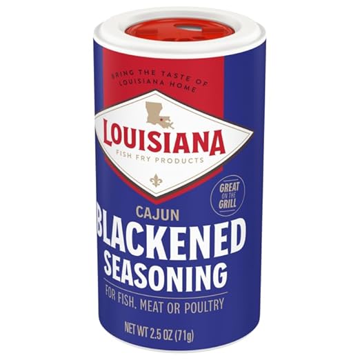 Louisiana Fish Fry Cajun Blackened Seasoning, 2.5 Ounce - 3 per case.