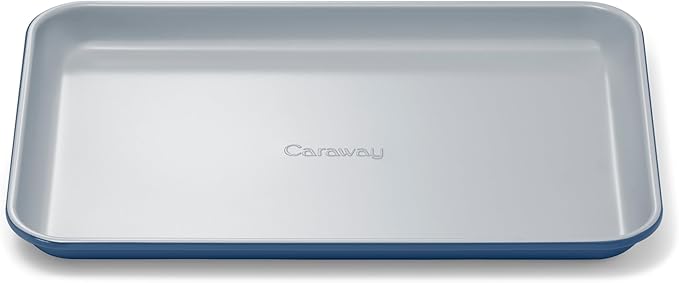 Caraway Nonstick Ceramic Small Baking Sheet (9x13”) – Non-Toxic, PTFE & PFOA Free – Oven Safe