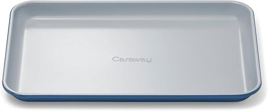 Caraway Nonstick Ceramic Small Baking Sheet (9x13”) – Non-Toxic, PTFE & PFOA Free – Oven Safe