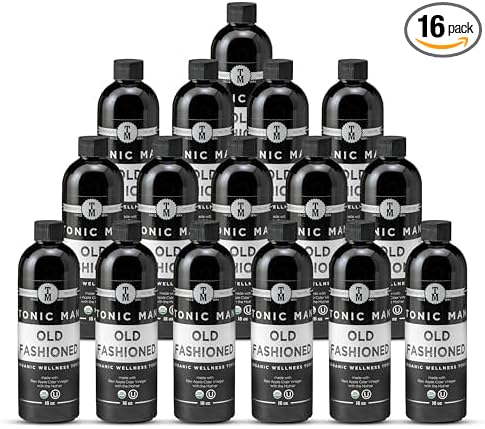 Tonic Man Old Fashioned Organic Wellness Herbal Tonic Made with Raw Apple Cider Vinegar Organic