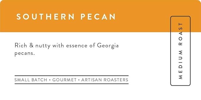 Sarasota Coffee Whole Bean Southern Texas Butter Pecan | Medium Roast Gourmet Flavored Coffee Beans
