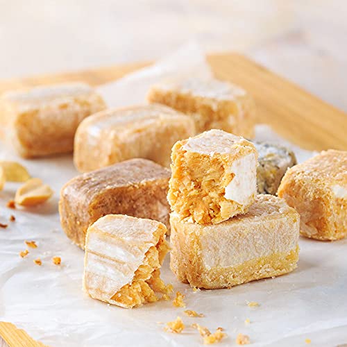 Assorted Mini Peanut Butter Bars, two (2) lb bulk, vegan high protein low sugar, 3 flavor variety