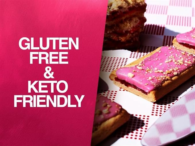 Legendary Foods 22g Protein Pastry+ Cherry, Low Carb Meal Replacement Bar - Low Glycemic, Gluten