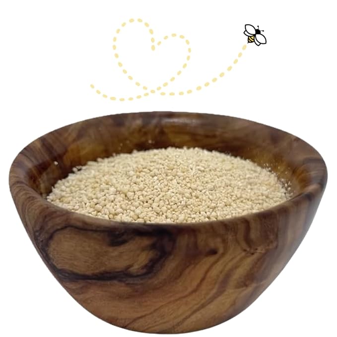 Raw Essentials Honey Granules – Natural Sweetness for Oatmeal, Yogurt, Beverages, and Desserts