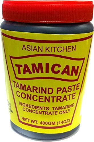 Asian Kitchen Tamarind Concentrate 16oz (454g) 1lb ~ Gluten Free, No added sugar | All Natural |
