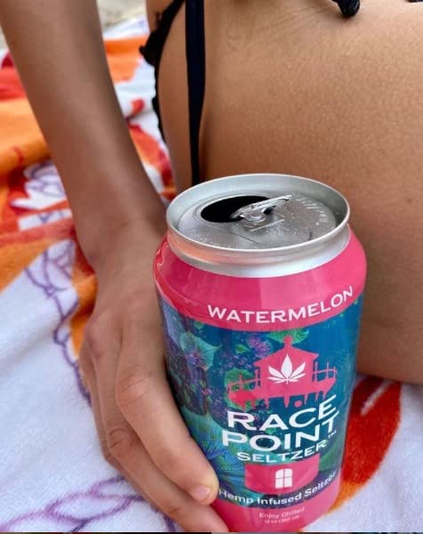 Race Point Seltzer Infused Sparkling Flavored Water ??All-Natural Flavor Drink- Refresh, Relax