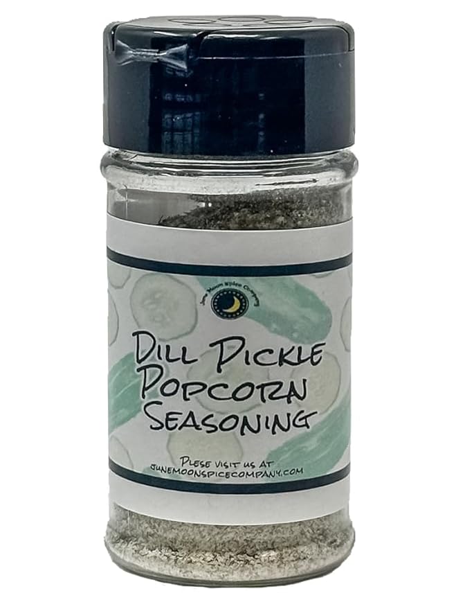 Premium | POPCORN SEASONINGS | 2 Pack | Dill Pickle | Salted Caramel | Crafted in Small Batches |