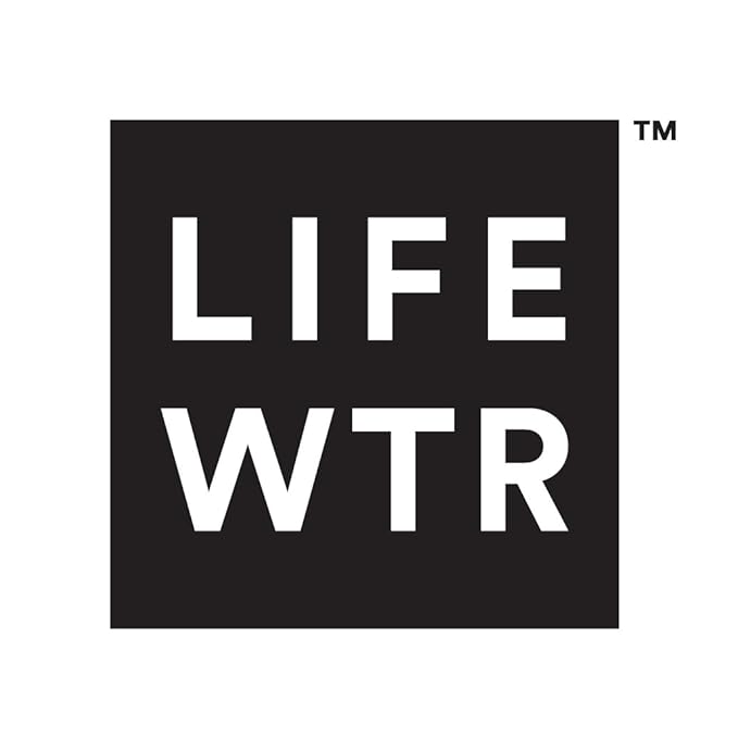 LIFEWTR Premium Purified Water, pH Balanced with Electrolytes, 100% recycled plastic bottles, 23.7
