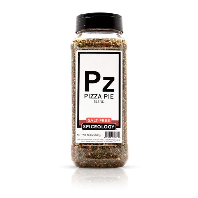 Spiceology - Pizza Pie Salt Free Seasoning - Use On: French fries, Pulled Pork, Chicken, Beef