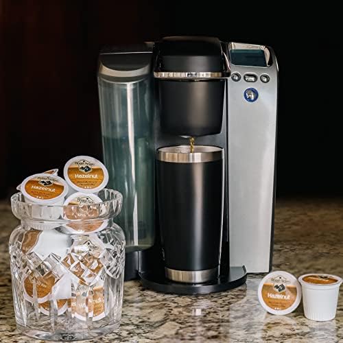 Roast Ridge Single Serve Coffee Pods for Keurig K-Cup Brewers, Hazelnut Blend, Medium Roast, 100