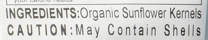 Food to Live - Organic Sunflower Seeds, 2 Pounds - Hulled, Raw, Non-GMO, Dried Kernels, Unsalted