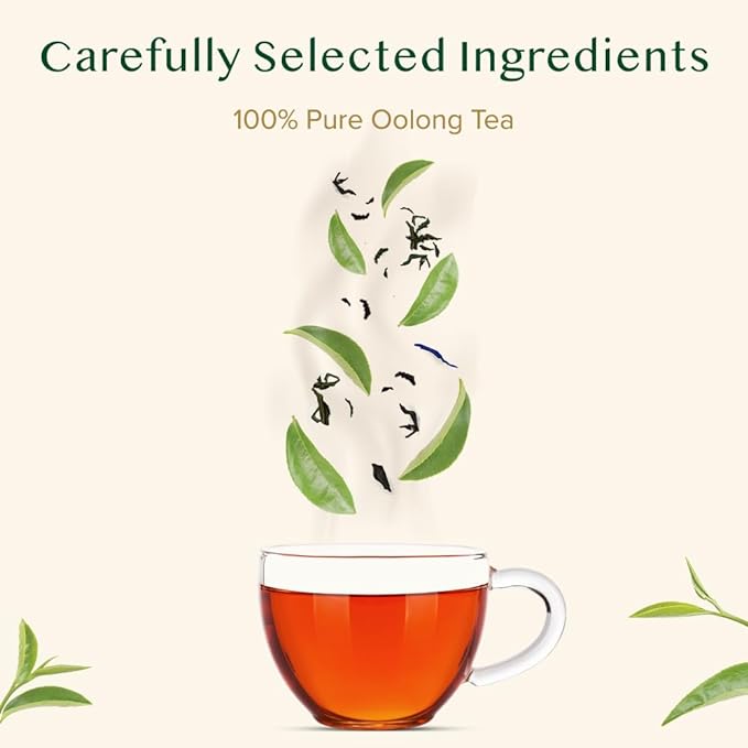 VAHDAM, High Mountain Oolong Tea Leaves From Himalayas (50+ Cups, 3.53oz) Strong & Robust Oolong
