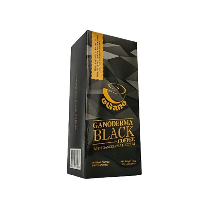 1 Box eGano Ganoderma Black Coffee (3.5g x 30 Sachets) - Premium Quality Instant Coffee With