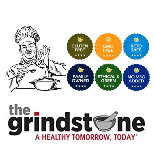 The Grindstone, Salt-Free Chop House Burger Seasoning, Spice mix for Burgers, BBQ, Veggies, Pasta