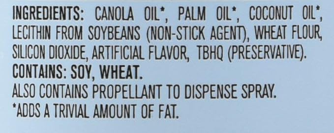 Pam No-Stick Cooking Spray - Happy Baking - With Flour - Net Wt. 5 OZ (141 g) Each - Pack of 2