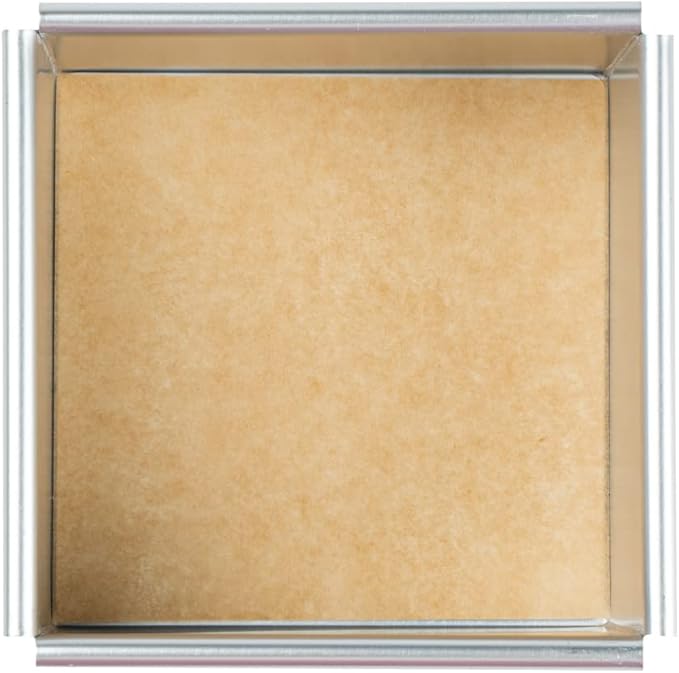 Restaurantware Pastry Tek 4 x 4 Inch Parchment Paper Sheets 200 Greaseproof Baking Sheets For Oven - Pre-cut Double-Sided Silicone Coating Unbleached Paper Nonstick Baking Sheets Reusable