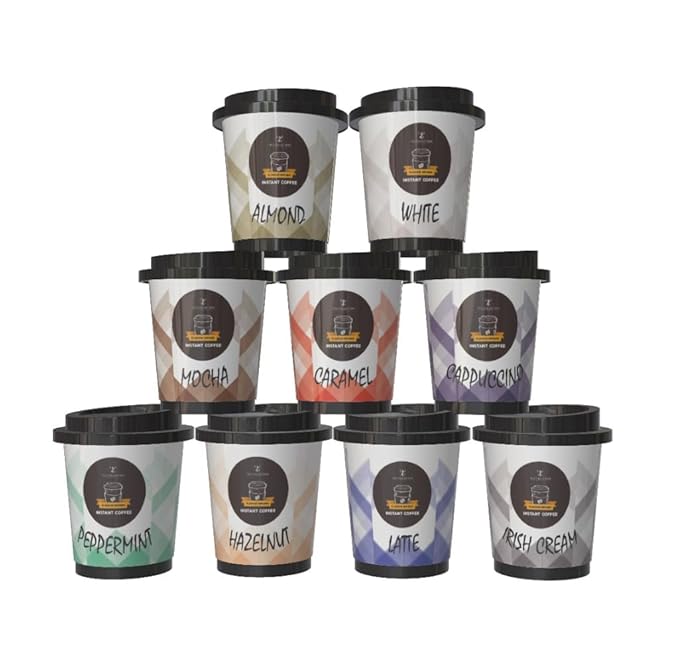 Coffee Gifts - Instant Coffee Gift Set For Men, 9 Flavoured, Coffee Lover Gifts |Coffee Gifts For