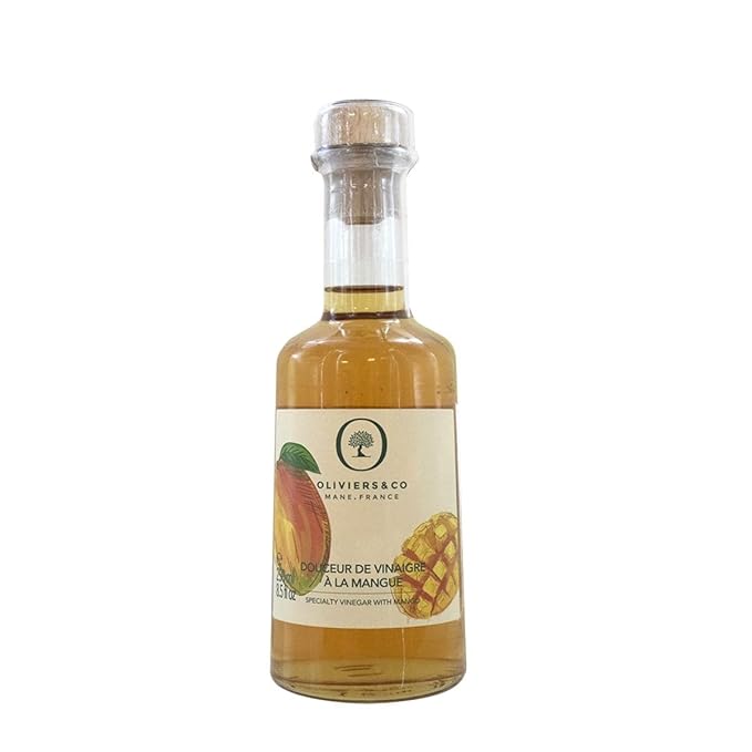 Mango Vinegar by Oliviers&Co | Sweet & Fruity Gourmet Vinegar from Italy | Ideal for Salad
