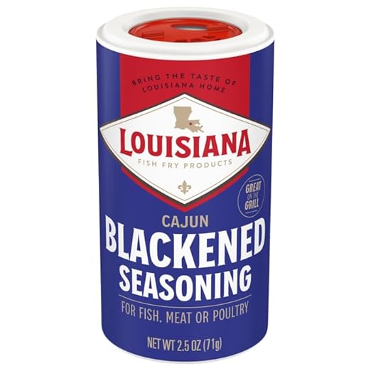 Louisiana Fish Fry Cajun Blackened Seasoning, 2.5 Ounce - 3 per case.