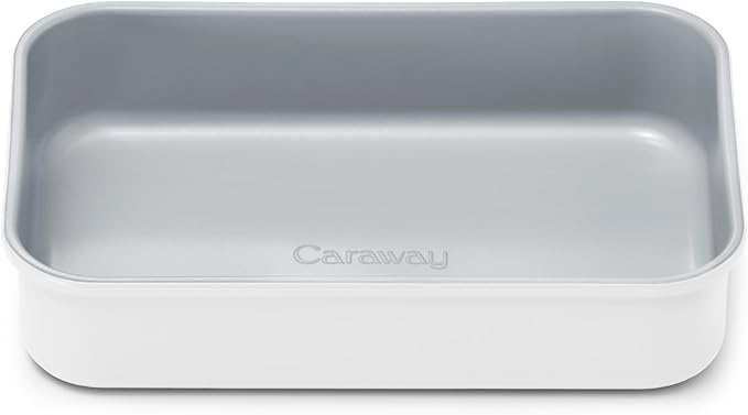 Caraway Nonstick 9??x 6.5??Small Rectangle Baking Pan ??Non-Toxic, PTFE & PFOA Free ??Aluminized