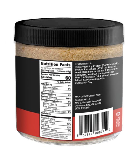 Kosmos Q Original BBQ Beef Injection, Award-Winning Brisket Marinade for Ribs, Roasts, & More