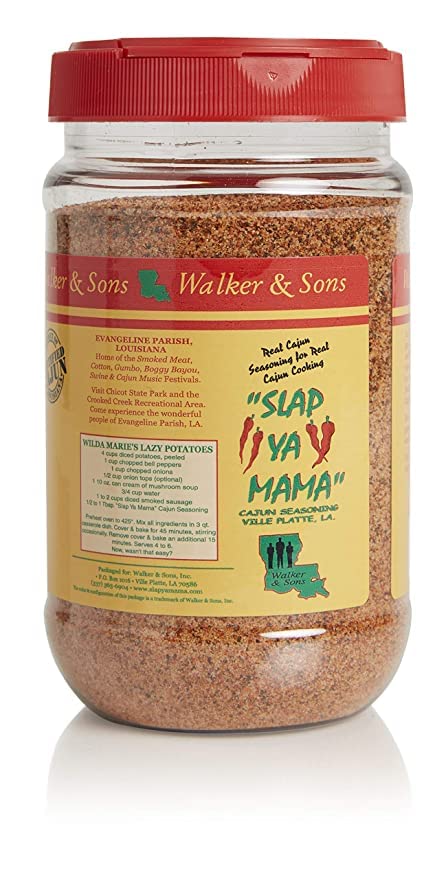Slap Ya Mama Original Blend Cajun Seasoning - 32 oz, Pack of 3, All Natural, MSG Free, Kosher