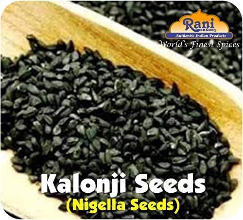 Rani Kalonji (Black Seed, Nigella Sativa, Black Cumin) Seeds 16oz (1lb) 454g PET Jar ~ All Natural