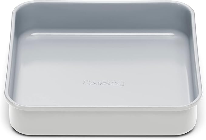 Caraway Non-Stick Ceramic 9??Square Pan - Naturally Slick Ceramic Coating - Non-Toxic, PTFE & PFOA