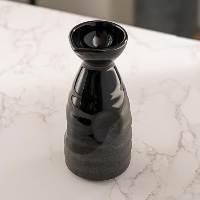Urban Tokyo Tokkuri Porcelain Sake Bottle Server 10 fl oz Hot or Cold Sake Home or Restaurant