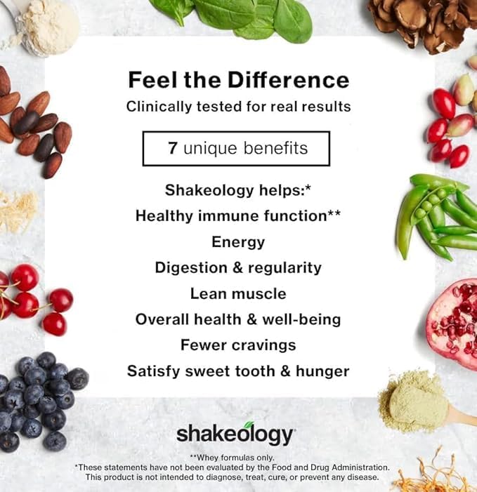 Shakeology 0g Added Sugar Sampler Pack Vegan & Whey Protein Powder, Gluten Free Superfood Protein