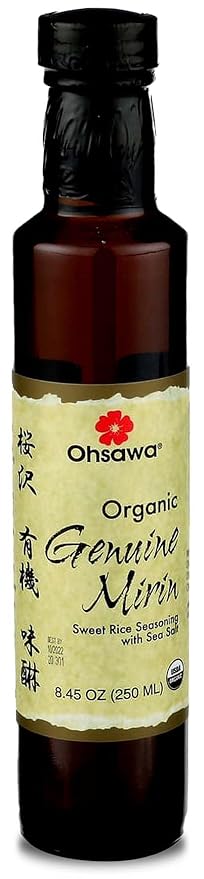 Ohsawa - Genuine Mirin, Authentic Japanese Sweet Cooking Wine, Vegan, Non-GMO, USDA Certified
