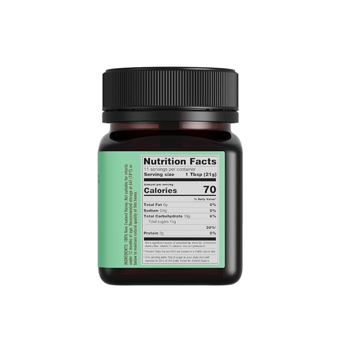EGMONT HONEY Manuka Honey MGO 515+ UMF 15+ – NON-GMO, Kosher, Recycled plastic jar, Traceable 100%