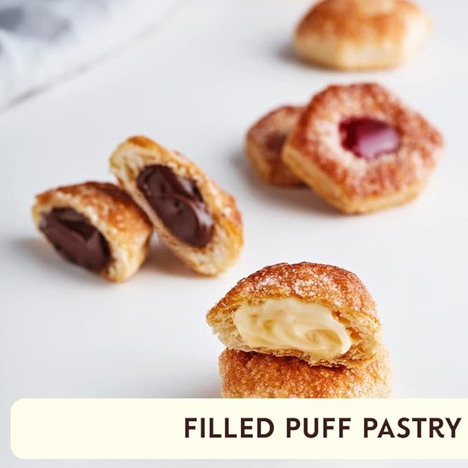 Tesoro Chocolate Filling by Pasticceria Matilde Vicenzi, Chocolate Cream Filled Puff Pastry