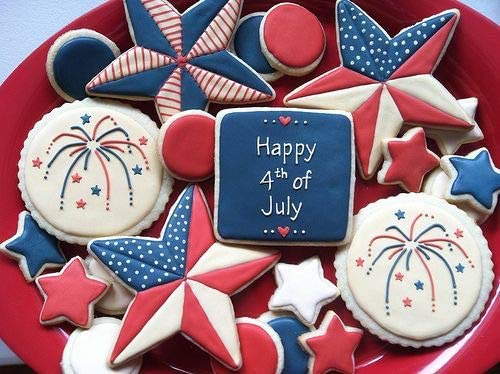 Luster Dust - Patriot Red (4g 1x Jar) | Edible Vegan Dust & Paint for Cake Decorating, Ice Cream