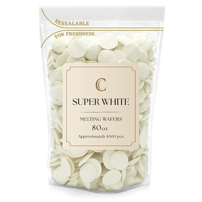 KIDU Super White Chocolate Melting Wafers, 5 lb