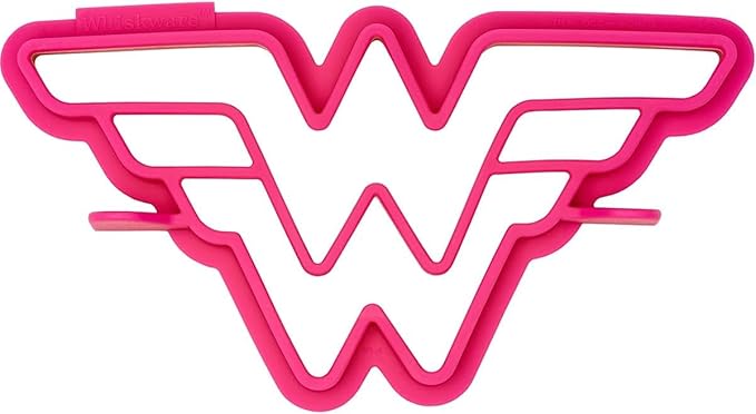 Whiskware Justice League Silicone Pancake Mold and Shaper, Breakfast Art, Dishwasher Safe, BPA and