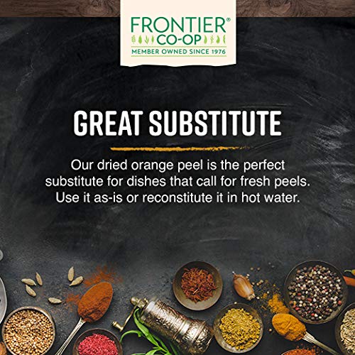 Frontier Co-op Cut and Sifted Orange Peel 1lb