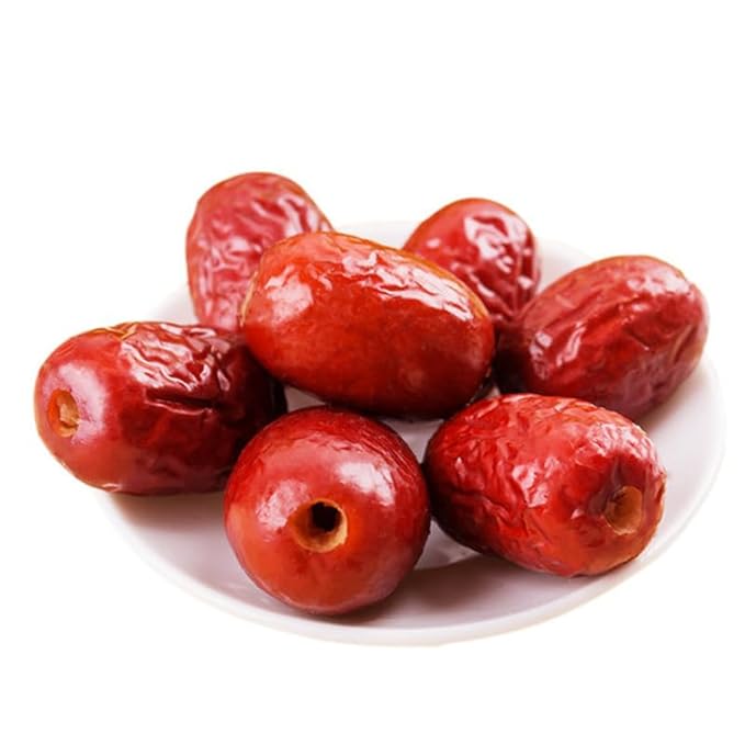 KachiKachi Jujube Dates Pitted-1.1lb/500g/, Big | Sweet | Dried Jujube Fruit Chinese Red Dates