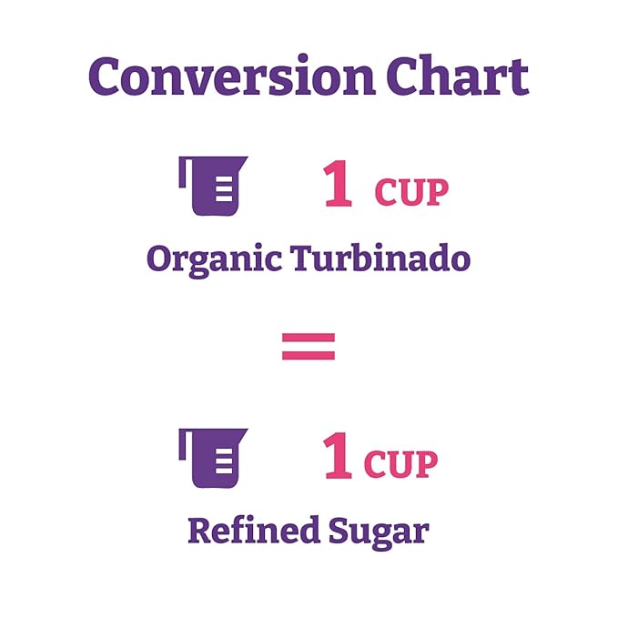 Wholesome Sweeteners 24-Ounce Organic Raw Cane Turbinado Sugar, Fair Trade, Non GMO, Gluten Free &