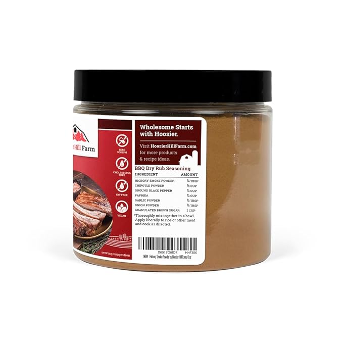 Hoosier Hill Farm Hickory Smoke Powder, 8oz (Pack of 1)